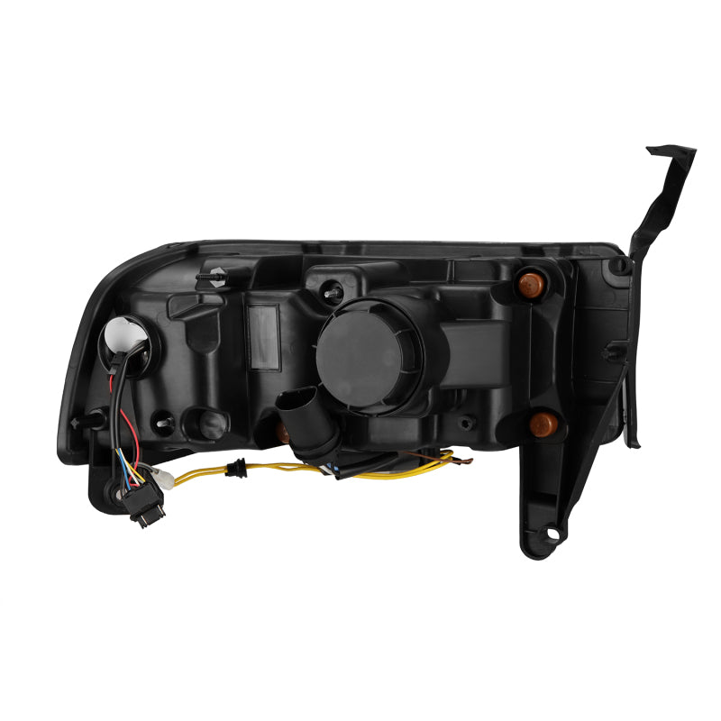 AlphaRex 94-01 RAM 1500 NOVA LED Proj Headlights Alpha-Blk w/Activ Light/Seq Signal/SB DRL Headlights AlphaRex