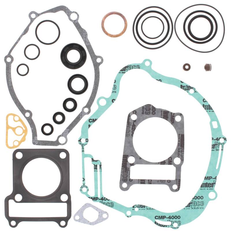 Vertex Gaskets 00-03 Yamaha TTR125 Drum Brake Complete Gasket Kit w/ Oil Seals Engine Hardware Vertex Pistons