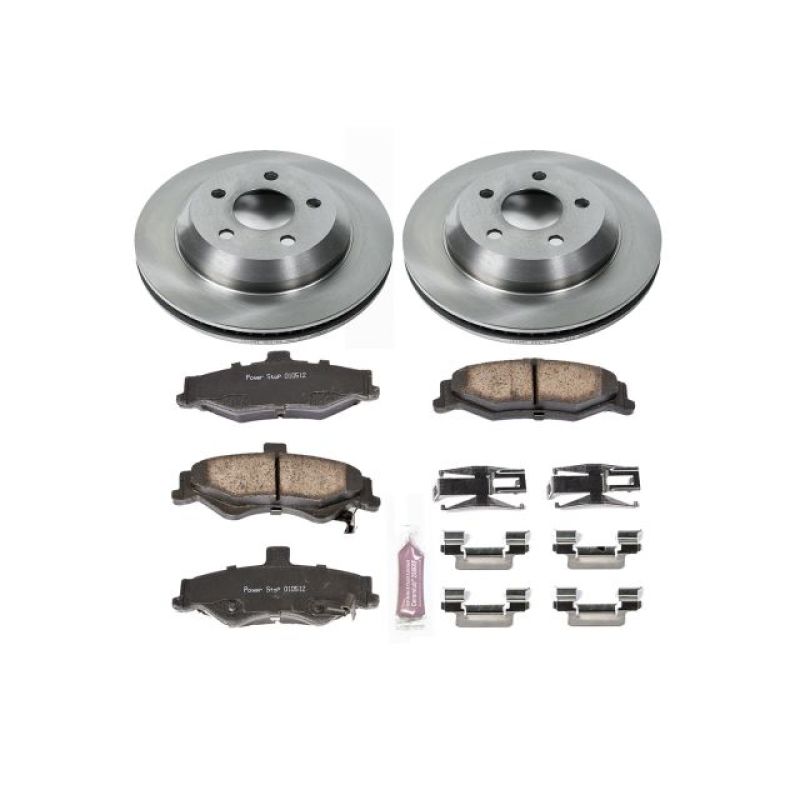 Power Stop 98-02 Chevrolet Camaro Rear Autospecialty Brake Kit Brake Kits - OE PowerStop