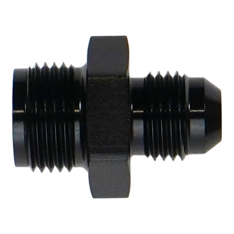 DeatschWerks 6AN Male Flare to 11/16in-18 Male Inverted Flare Fittings DeatschWerks