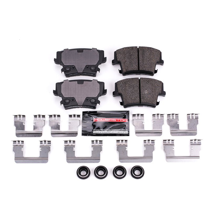 Power Stop 05-19 Chrysler 300 Rear Z23 Evolution Sport Brake Pads w/Hardware Brake Pads - Performance PowerStop