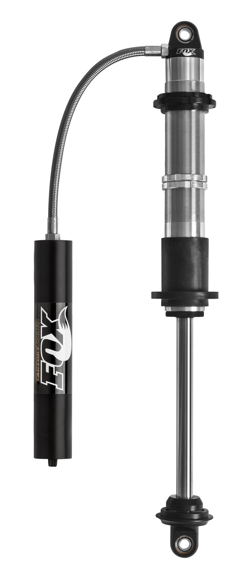 Fox 2.0 Factory Series 10in. Remote Res. Coilover Shock (40/60 Valving) CD Adjuster - Blk Coilovers FOX
