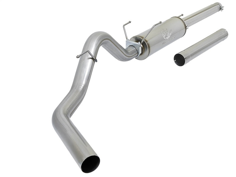 aFe LARGE Bore HD Exhausts Cat-Back SS-409 EXH CB Dodge Diesel Trucks 03-04 L6-5.9L (td) Catback aFe