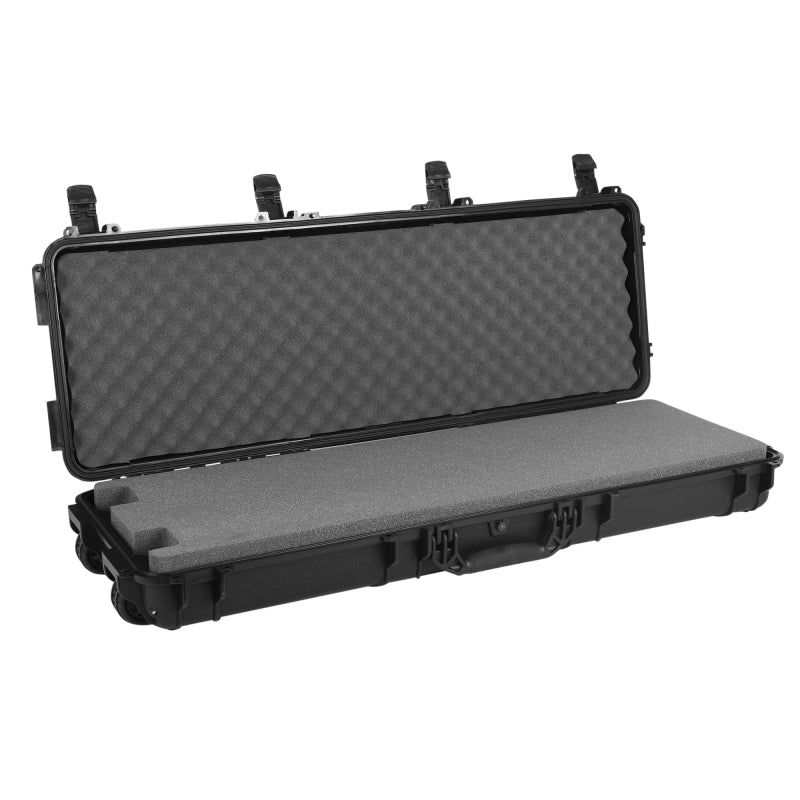 Go Rhino XVenture Gear Hard Case w/ Foam - Long 44in. / IP67 / Automatic Air Valve - Textured Black Cargo Boxes & Bags Go Rhino