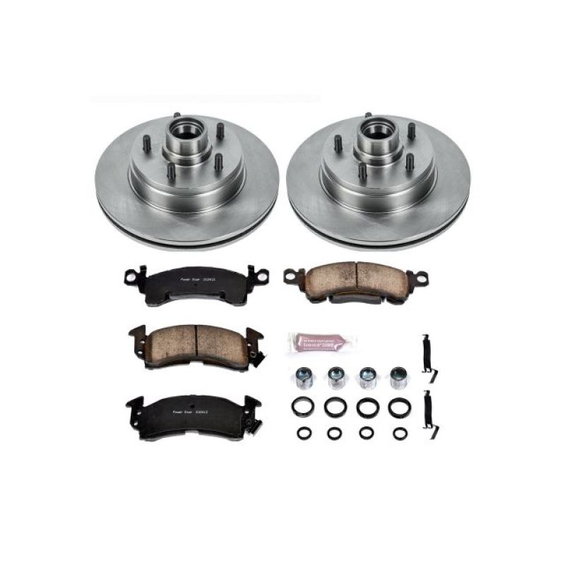 Power Stop 91-96 Buick Roadmaster Front Autospecialty Brake Kit Brake Kits - OE PowerStop