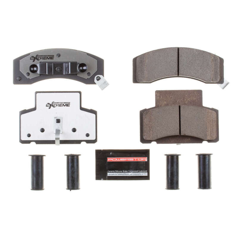 Power Stop 91-00 Chevrolet C3500 Front Z36 Truck & Tow Brake Pads w/Hardware Brake Pads - Performance PowerStop