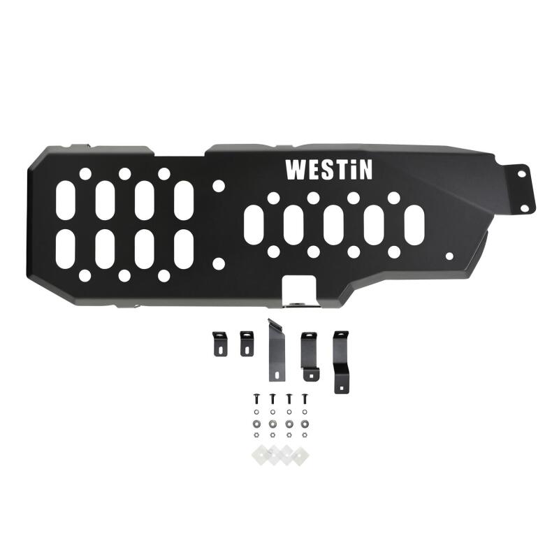 Westin/Snyper 07-17 Jeep Wrangler 2Dr Gas Tank Skid Plate - Textured Black Skid Plates Westin