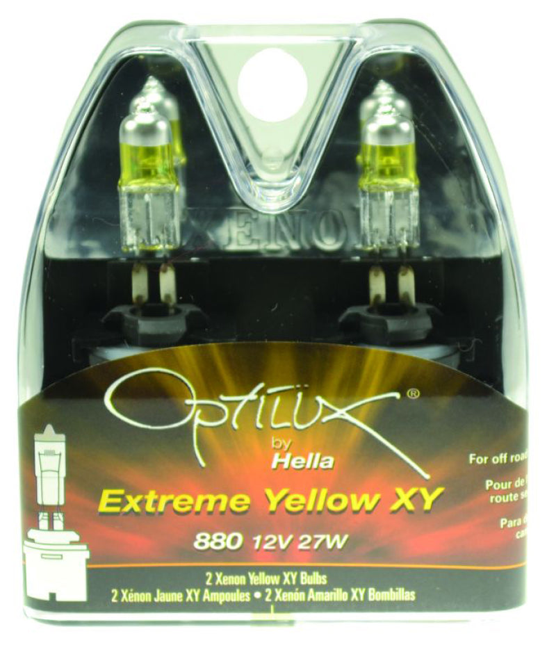 Hella Optilux 880 12V Xenon Yellow XY Bulb Bulbs Hella