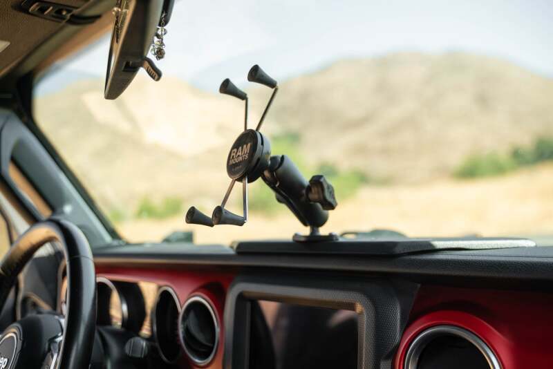 DV8 Offroad 18-23 Jeep Wrangler JL/20-23 Gladiator JT Device Dash Mount V2 Hardware Kits - Other DV8 Offroad