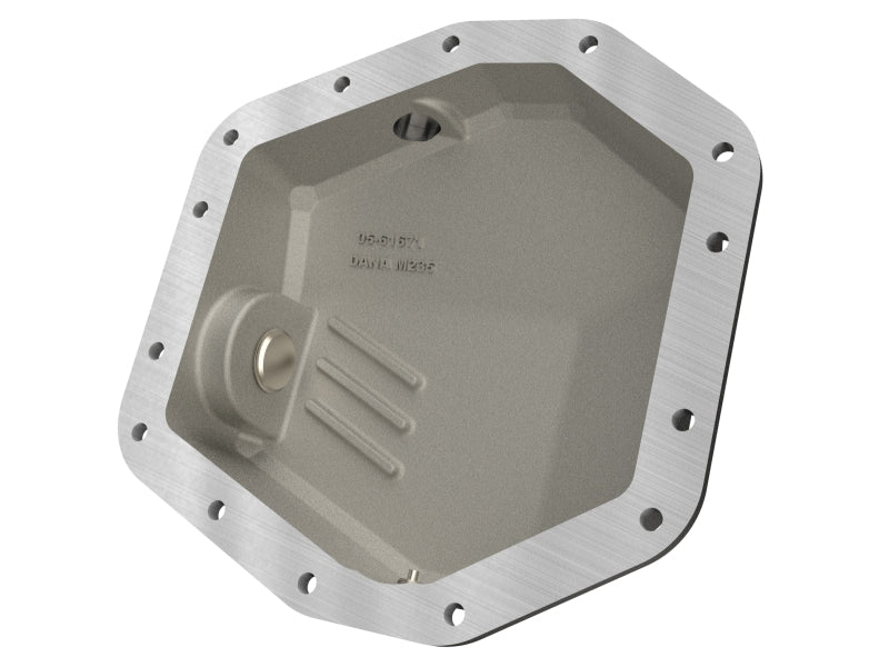 aFe 22-25 Ford Bronco Raptor V6 Rear Diff Cover - Raw w/ Machined Fins Diff Covers aFe