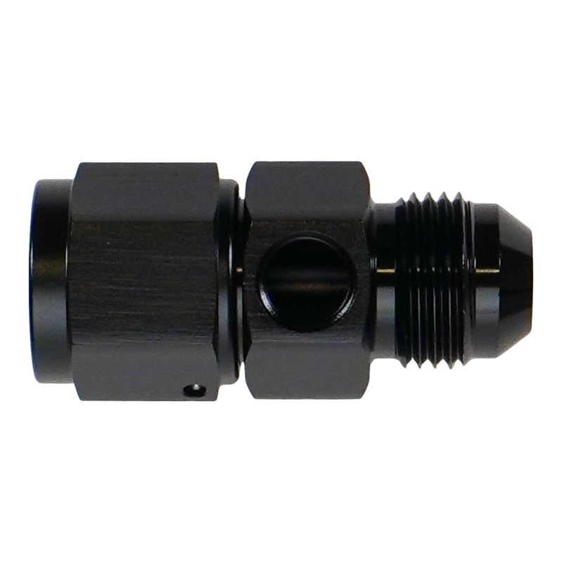 DeatschWerks 8AN Male Flare to Female Flare Swivel with 1/8th NPT Fittings DeatschWerks