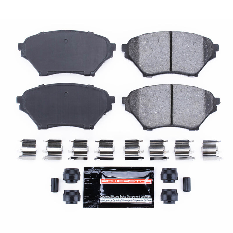 Power Stop 01-05 Mazda Miata Front Z23 Evolution Sport Brake Pads w/Hardware Brake Pads - Performance PowerStop