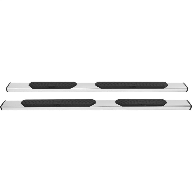Westin 2007-2018 Chevy Silverado 1500/2500/3500 Ext/Dbl Cab R5 Nerf Step Bars - SS Nerf Bars Westin