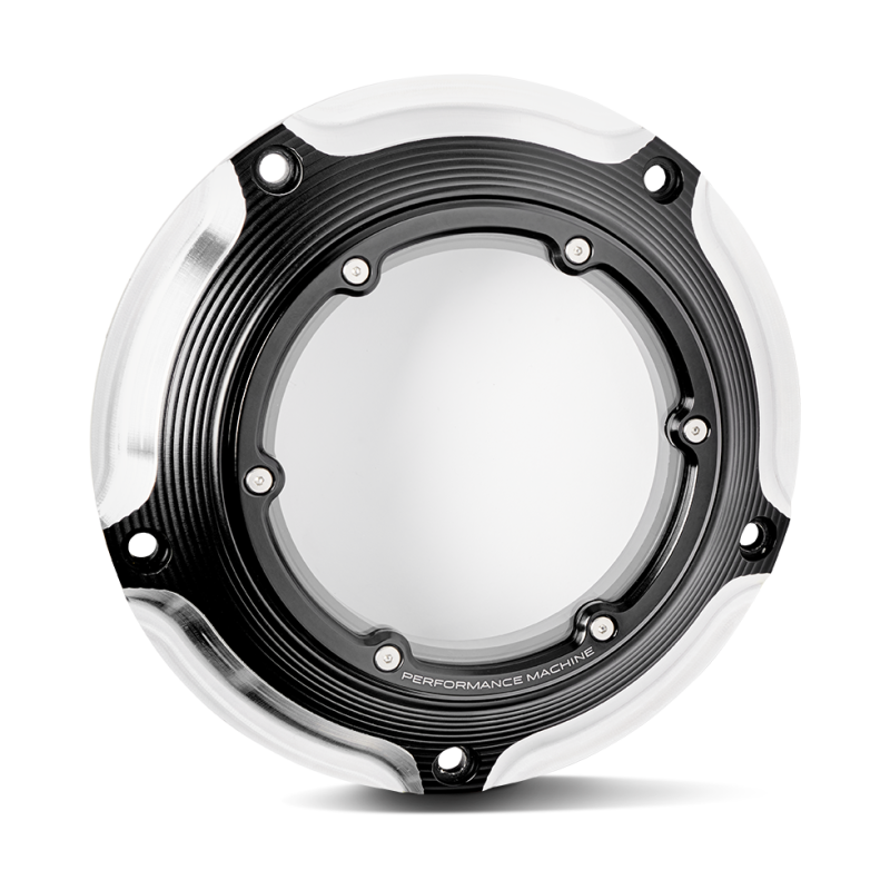 Performance Machine Vision Derby Cover (Bezel) - Contrast Cut Engine Covers Performance Machine