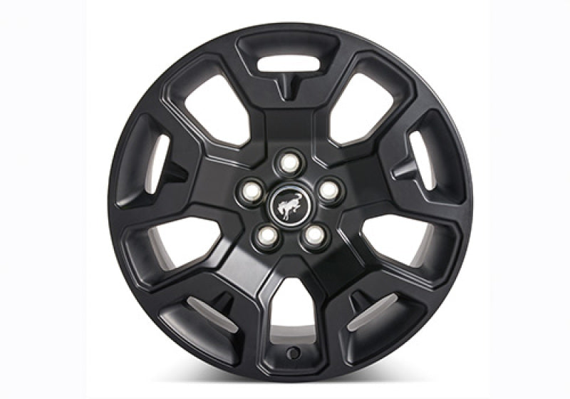 Ford Racing 21-24 Bronco Sport 17x7in Single Wheel - Low Gloss Black Wheels - Cast Ford Racing