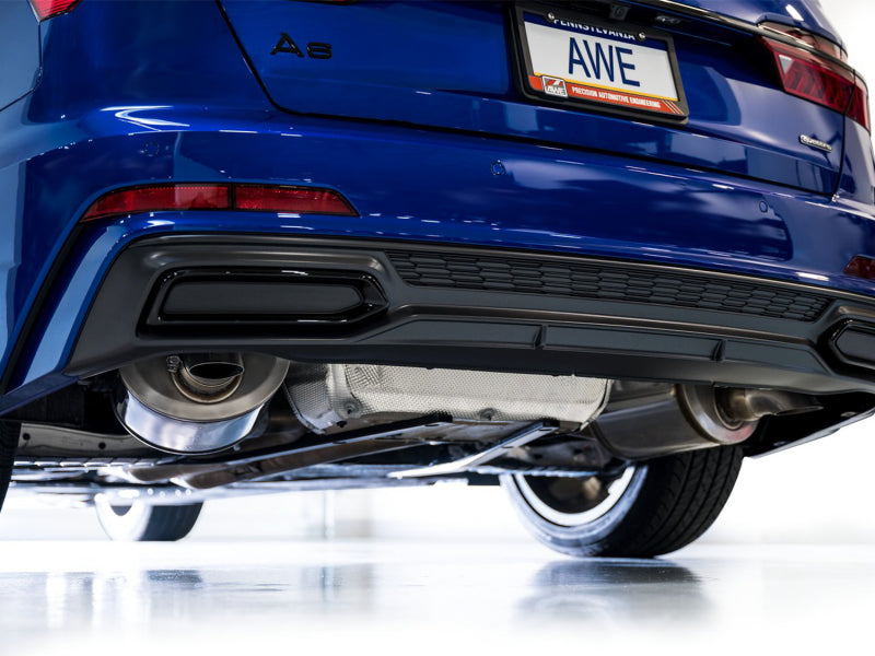 AWE Tuning Audi 2019-2023 C8 A6/A7 3.0T Touring Edition Cat-Back Exhaust- Turn Downs Catback AWE Tuning