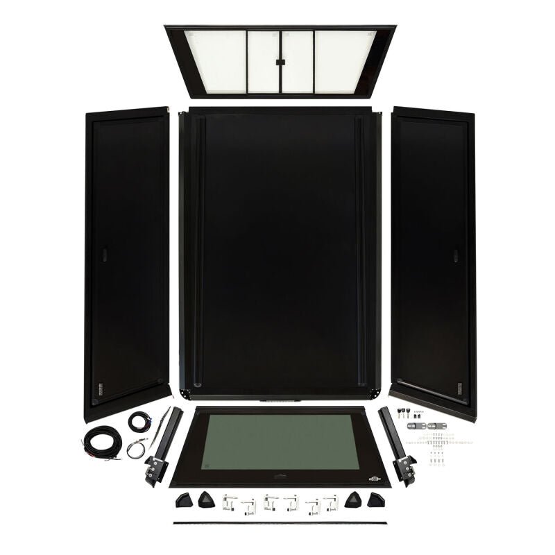 Westin 23-25 Ford F-250/350 Crew Cab 6.8ft Bed EXP Truck Cap w/ Sliding Front Window Bed Caps Westin