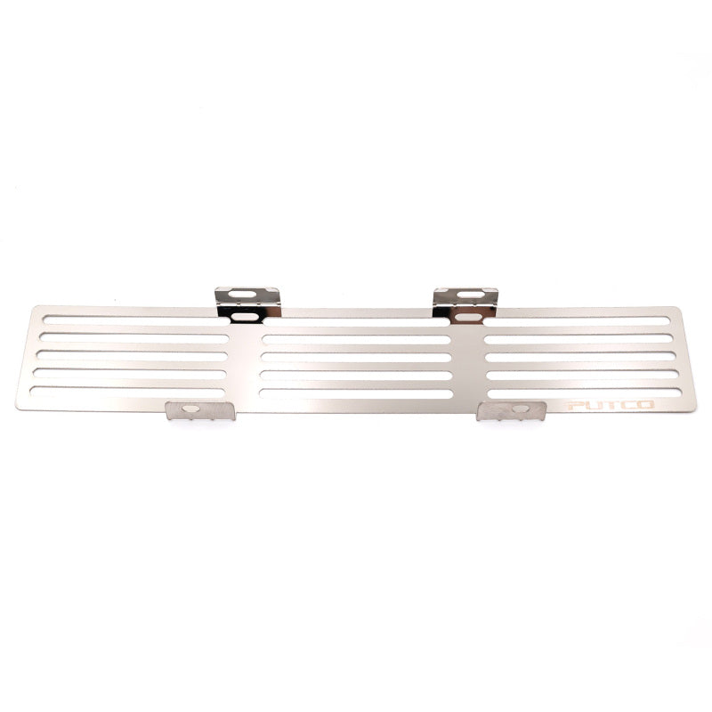 Putco 23-24 Ford F250/F350 Super Duty Bar Design Bumper Grille Inserts - Polished SS Grilles Putco
