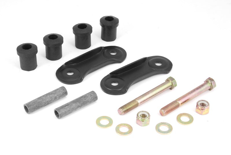 Omix Leaf Spring Shackle Kit 87-95 Jeep Wrangler Bushings - Full Vehicle Kits OMIX