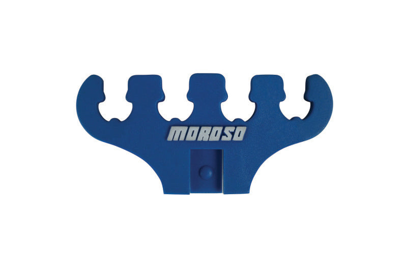 Moroso Wire Loom - 7-9mm - 4 Hole - Blue - 2 Per Card Wire Loom Moroso