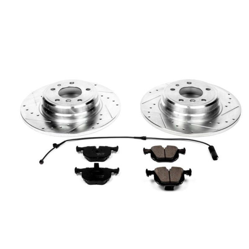Power Stop 1995 BMW 740i Rear Z23 Evolution Sport Brake Kit Brake Kits - Performance D&S PowerStop