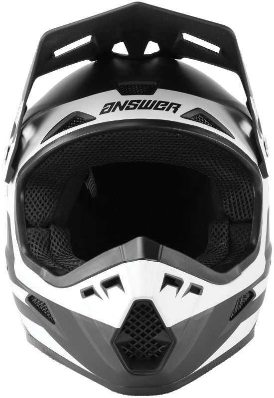 Answer AR1 Sweep Helmet Black/White Youth - Large Helmets and Accessories Answer