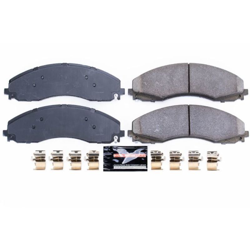 Power Stop 17-19 Ford F-450 Super Duty Rear Z23 Evolution Sport Brake Pads w/Hardware Brake Pads - Performance PowerStop