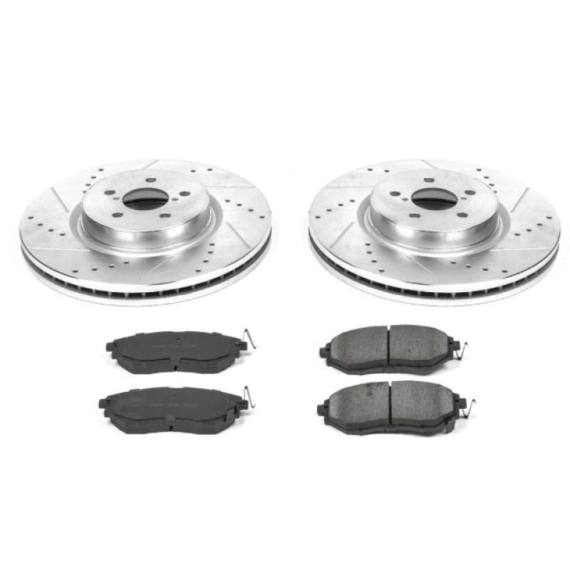 Power Stop 14-18 Subaru Forester Front Z23 Evolution Sport Brake Kit Brake Kits - Performance D&S PowerStop