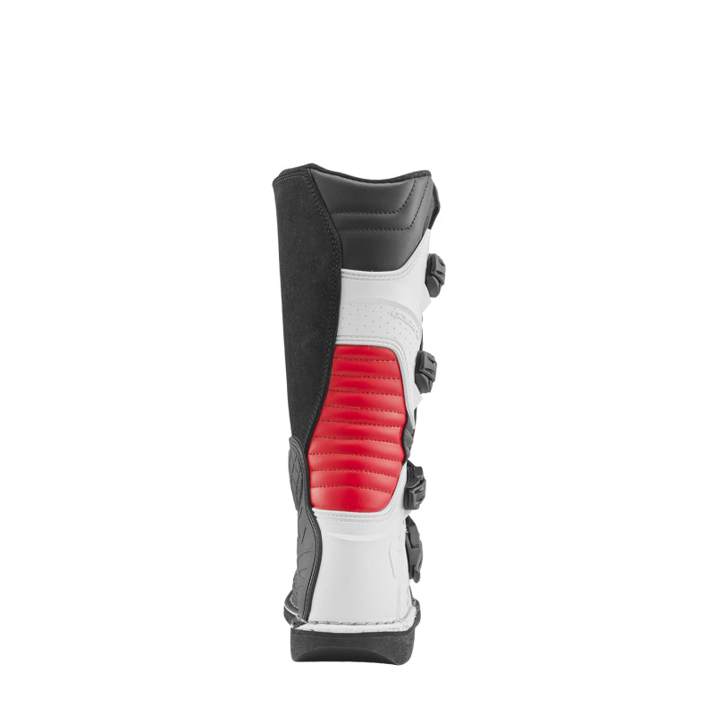 Gaerne SGJ Boot Black/White/Red Size Youth- 4 Motorcycle Boots Gaerne