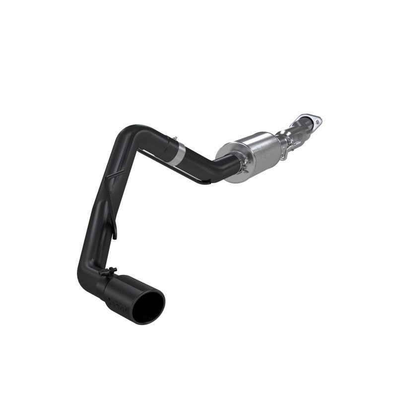 MBRP 11-14 Ford F150 3in Cat Back Single Side Exit Black Coated Exhaust System Catback MBRP