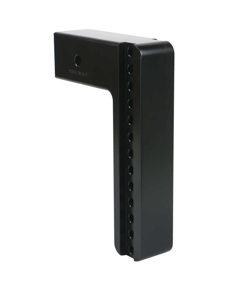 Weigh Safe Drawbar Only 10in Drop & 3in Shank - Black Cerakote Hitch Ball Mounts Weigh Safe