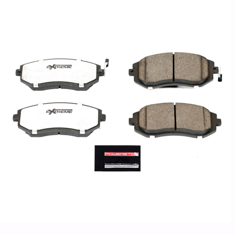 Power Stop 05-06 Saab 9-2X Front Z26 Extreme Street Brake Pads w/Hardware Brake Pads - Performance PowerStop