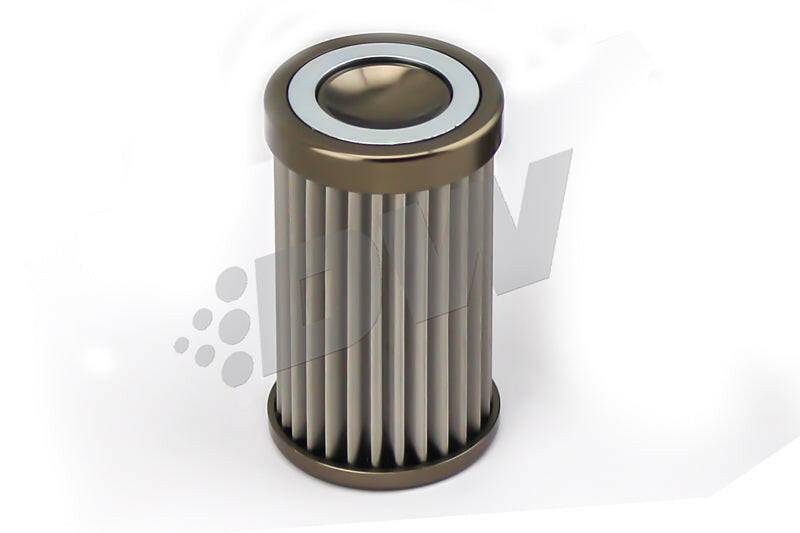DeatschWerks Stainless Steel 10 Micron Universal Filter Element (fits 110mm Housing) Fuel Filters DeatschWerks
