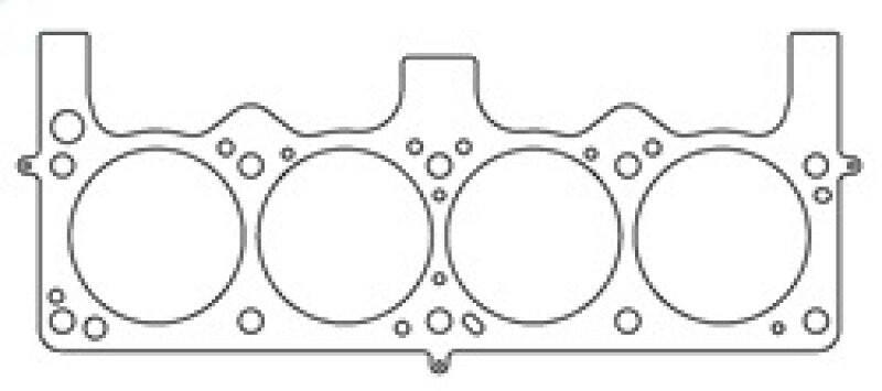 Cometic Chrysler R3 Race Block .051in MLS Cylinder Head Gasket - 4.100in Bore - W2 Heads Head Gaskets Cometic Gasket