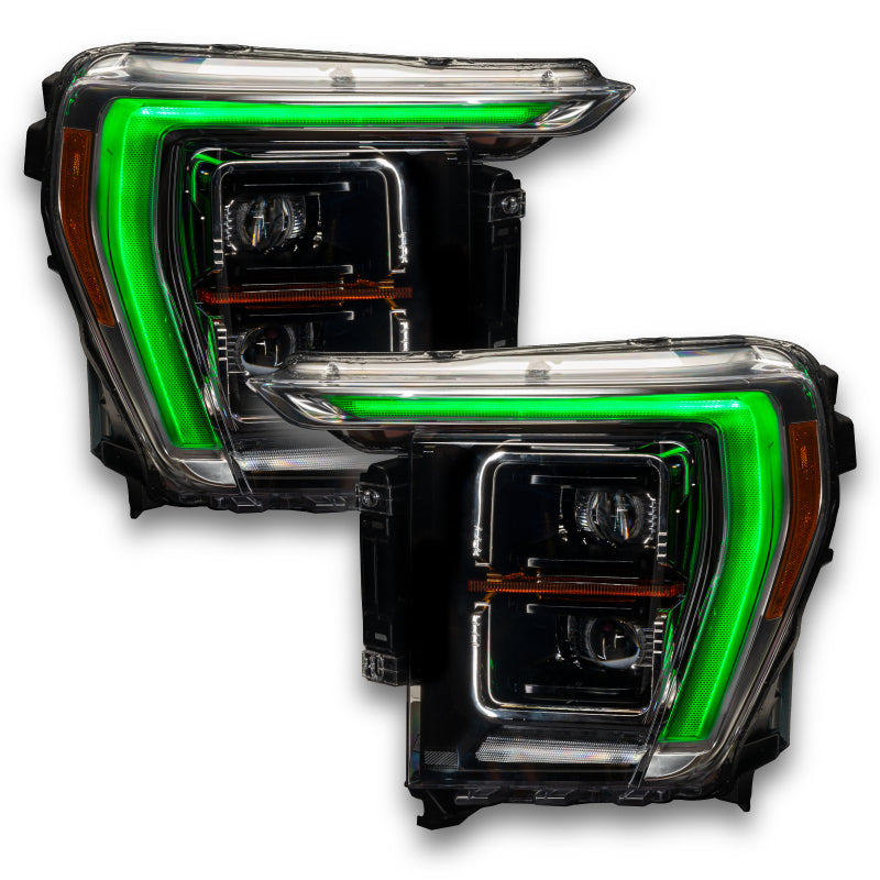 Oracle 21-22 Ford F-150 ColorSHIFT RGB+W Headlight DRL Upgrade Kit w/ BC1 Controller Headlights ORACLE Lighting
