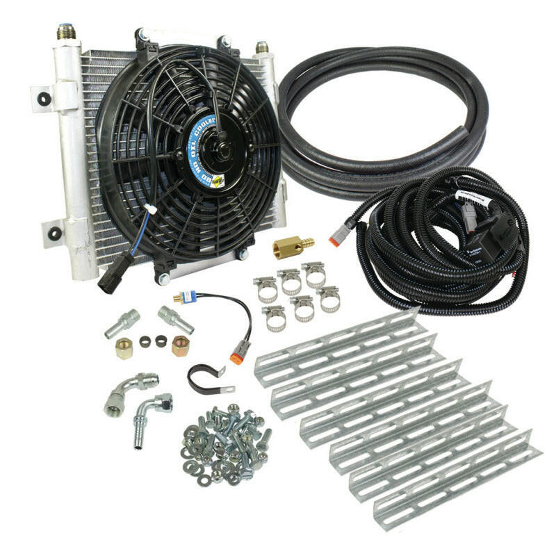 BD Diesel Xtruded Trans Oil Cooler - 3/8 inch Cooler Lines Transmission Coolers BD Diesel