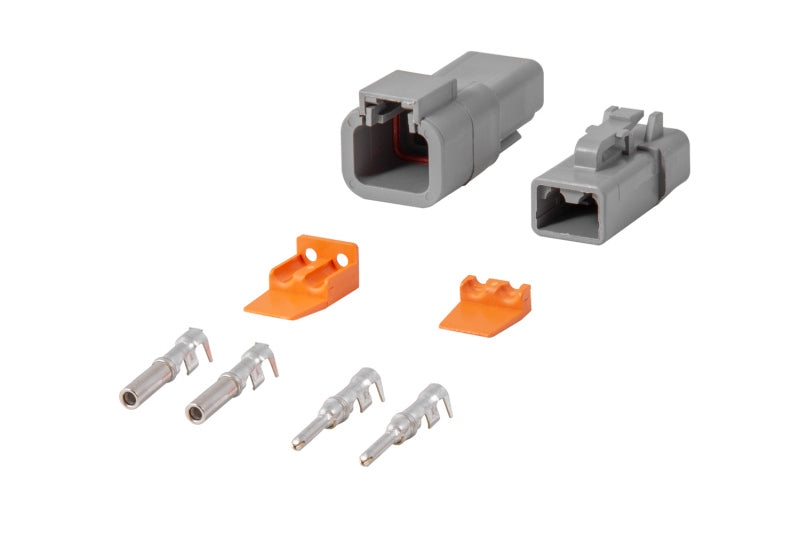 Diode Dynamics Deutsch Connector Kit 2-Pin 12-14 Gauge Light Accessories and Wiring Diode Dynamics