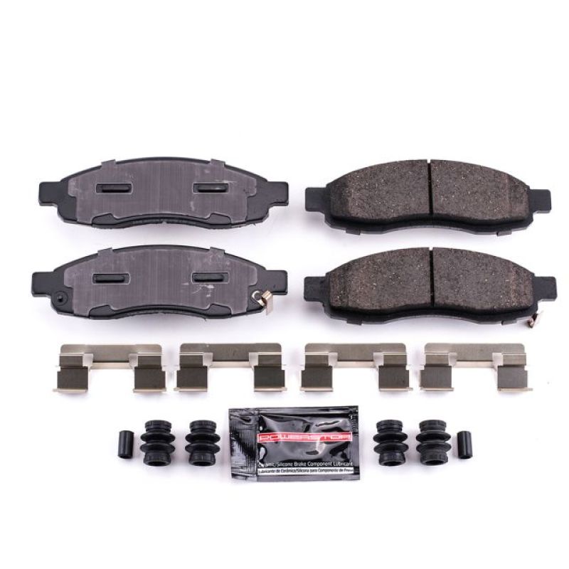 Power Stop 04-05 Infiniti QX56 Front Z23 Evolution Sport Brake Pads w/Hardware Brake Pads - Performance PowerStop