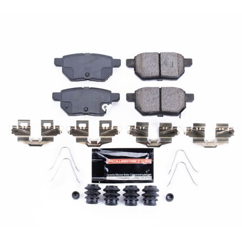 Power Stop 11-17 Lexus CT200h Rear Z23 Evolution Sport Brake Pads w/Hardware Brake Pads - Performance PowerStop