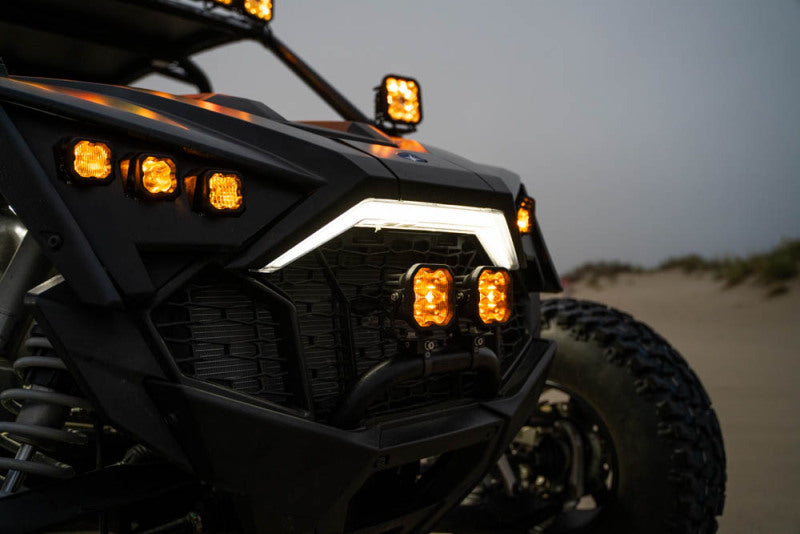 Diode Dynamics SS3 LED Bumper 1 1/2 In Roll Bar Kit Max - White Combo (Pair) Light Accessories and Wiring Diode Dynamics