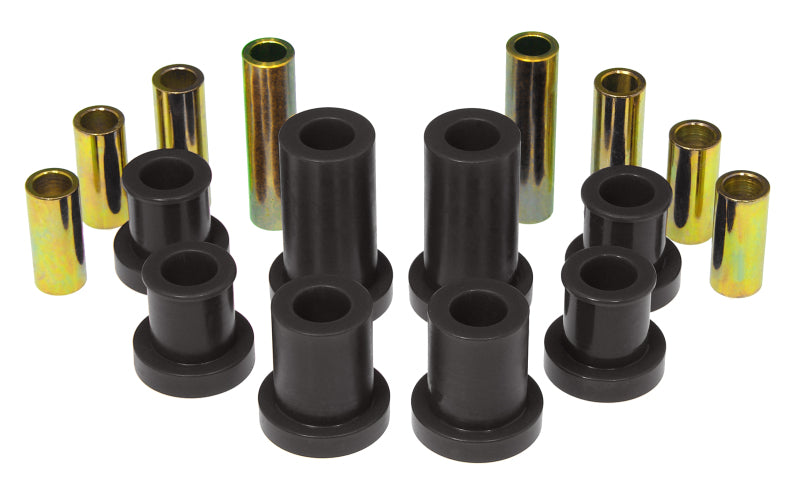 Prothane 07-14 Chevy Silverado 2/4wd Upper/Lower Front Control Arm Bushings - Black Bushing Kits Prothane