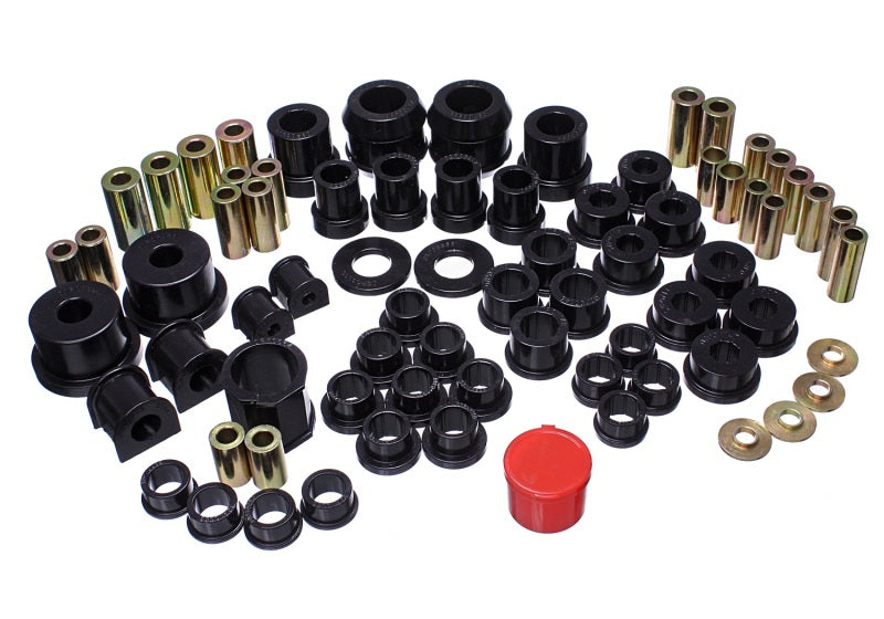 Energy Suspension 06-14 Mazda Miata Black Master Bushing Set Bushings - Full Vehicle Kits Energy Suspension