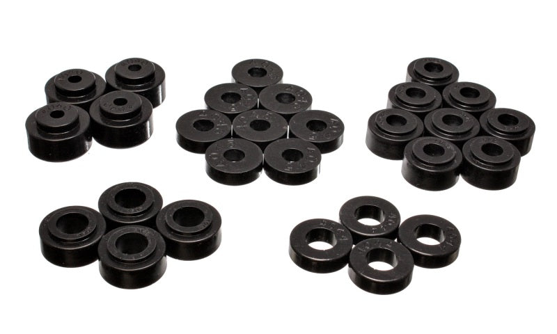 Energy Suspension Gm Body Mount Set - Black Bushing Kits Energy Suspension