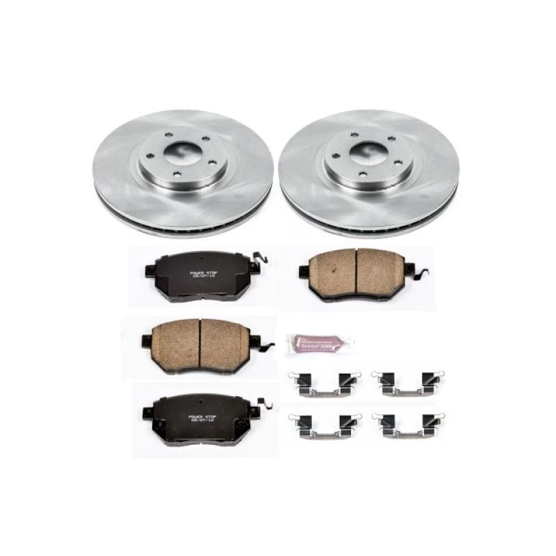 Power Stop 03-05 Infiniti FX35 Front Autospecialty Brake Kit Brake Kits - OE PowerStop