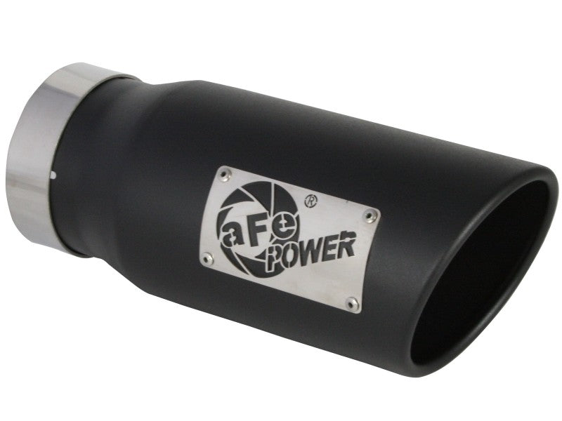 aFe Gemini XV 3in 304 SS Cat-Back Exhaust 19-21 Ram 1500 V8 5.7L Hemi w/ Black Tips Catback aFe