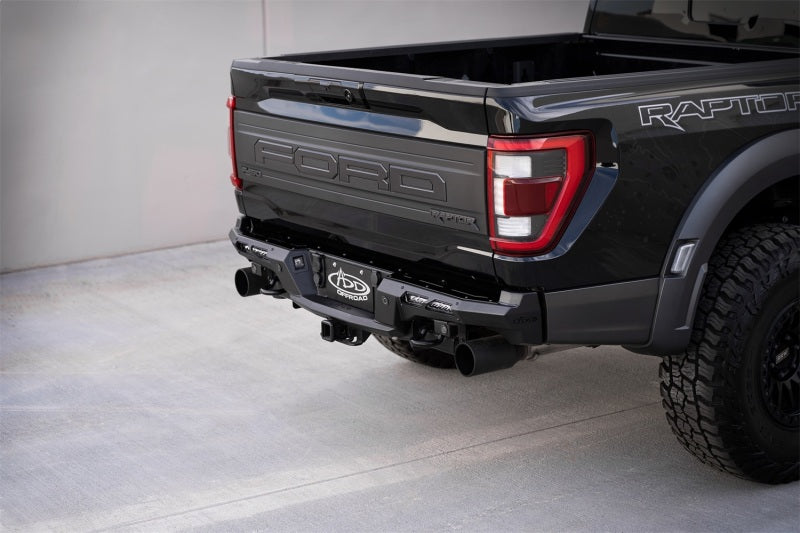 Addictive Desert Designs 21-22 Ford F-150 Raptor Phantom Rear Bumpet Bumpers - Steel Addictive Desert Designs