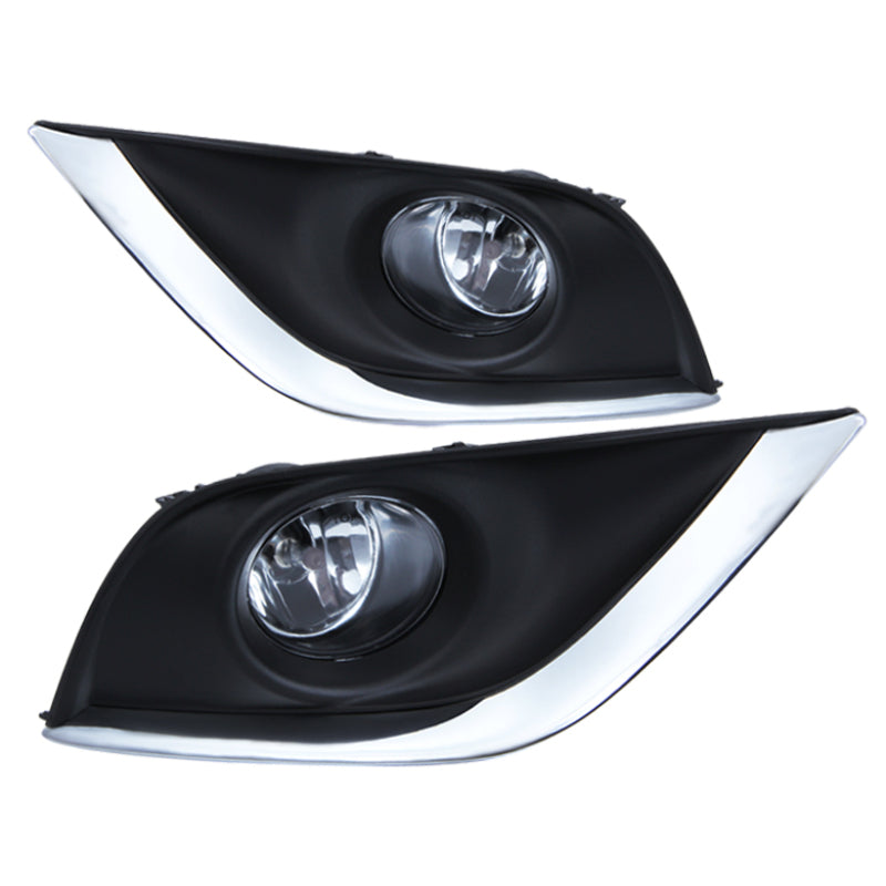 Spyder Nissan versa 2015+ OEM Fog Lights w/Switch Clear FL-NV2015-C Fog Lights SPYDER