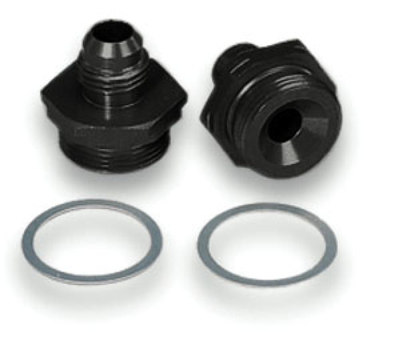 Moroso Fuel Inlet Fitting -6An Fuel Line - 2 Pack Fittings Moroso