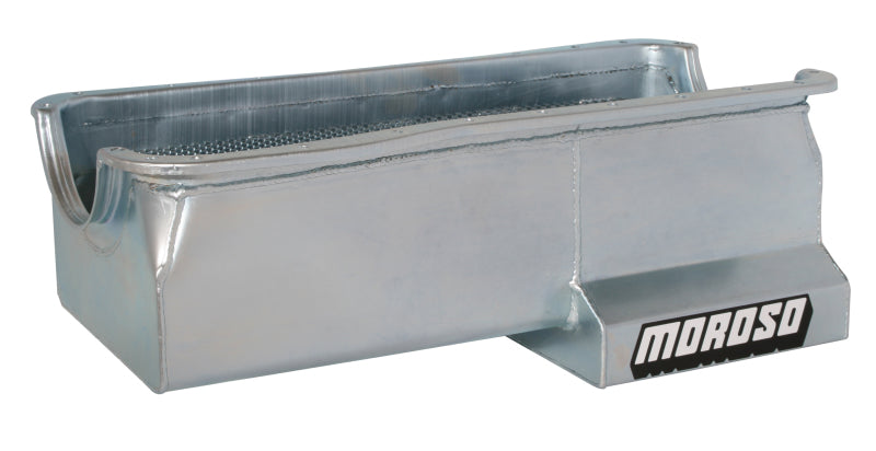 Moroso Ford 429-460 (w/Rear Sump) Wet Sump 7qt 8.5in Steel Oil Pan Oil Pans Moroso