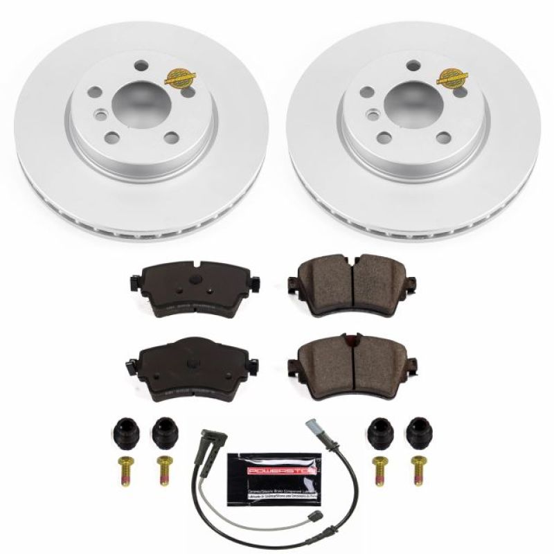 Power Stop 16-18 Mini Cooper Clubman Front Z23 Evolution Sport Coated Brake Kit Brake Kits - Performance D&S PowerStop